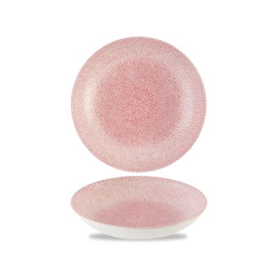Churchill - Piatto fondo 24,8 cm Raku Rose Quartz Pink Studio Prints