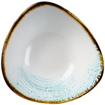 Churchill - Ciotola triangolare 18,5 cm Homespun Accents Aquamarine Studio Prints