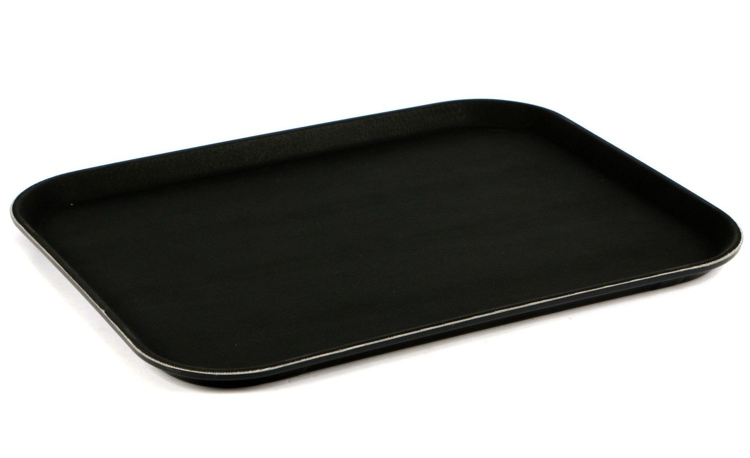 Vassoio antiscivolo 35,5 x 25 cm Nero - Ilsa