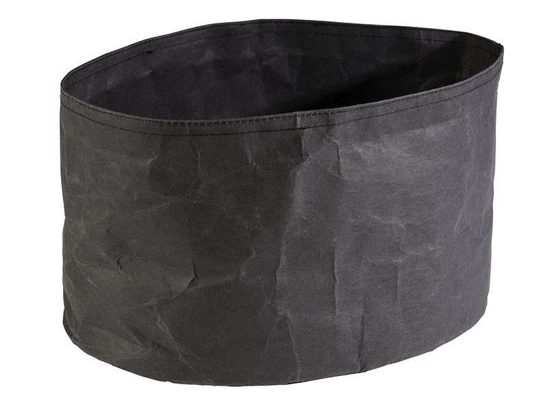APS - Sacchetto pane ovale 20 x 30 cm Nero