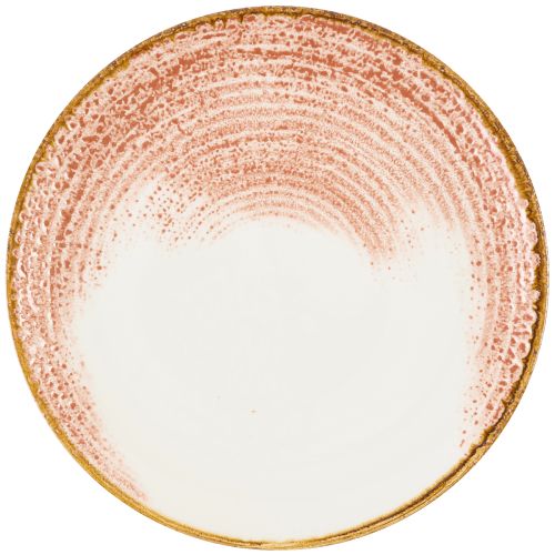 Churchill - Piatto piano 26 cm Homespun Accents Coral Studio Prints