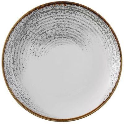 Churchill - Piatto piano 26 cm Homespun Accents Jasper Grey Studio Prints