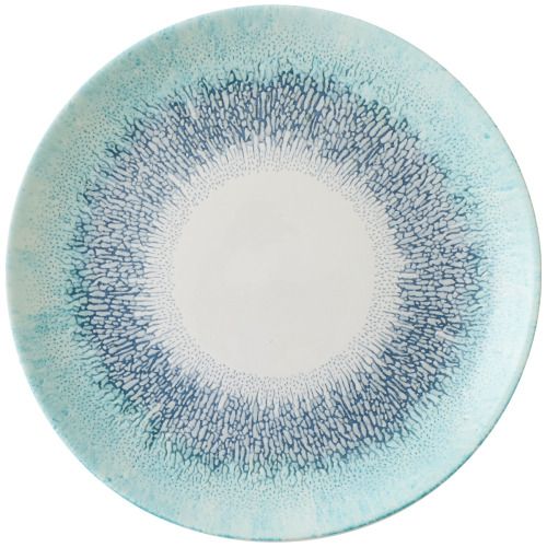 Churchill - Piatto piano 21,7 cm Fusion Aquamarine Studio Prints