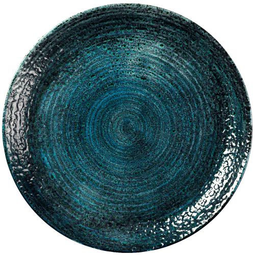 Churchill - Piatto piano 28,8 cm Homespun Chroma Marine Studio Prints