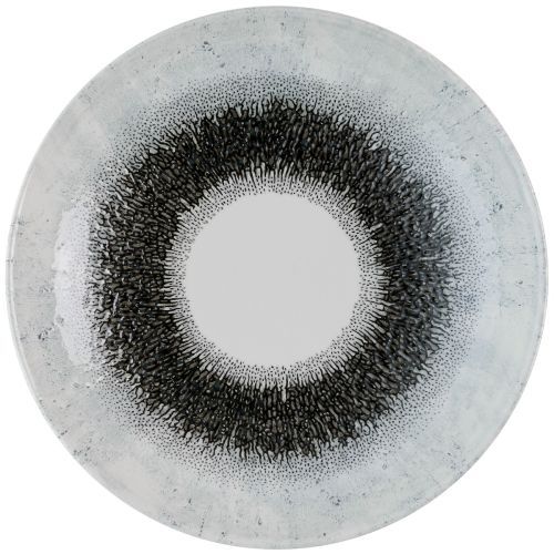 Churchill - Piatto fondo 24,8 cm Fusion Quartz Black Studio Prints