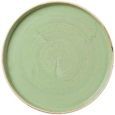Churchill - Piatto con bordi verticali 26 cm Sage Green