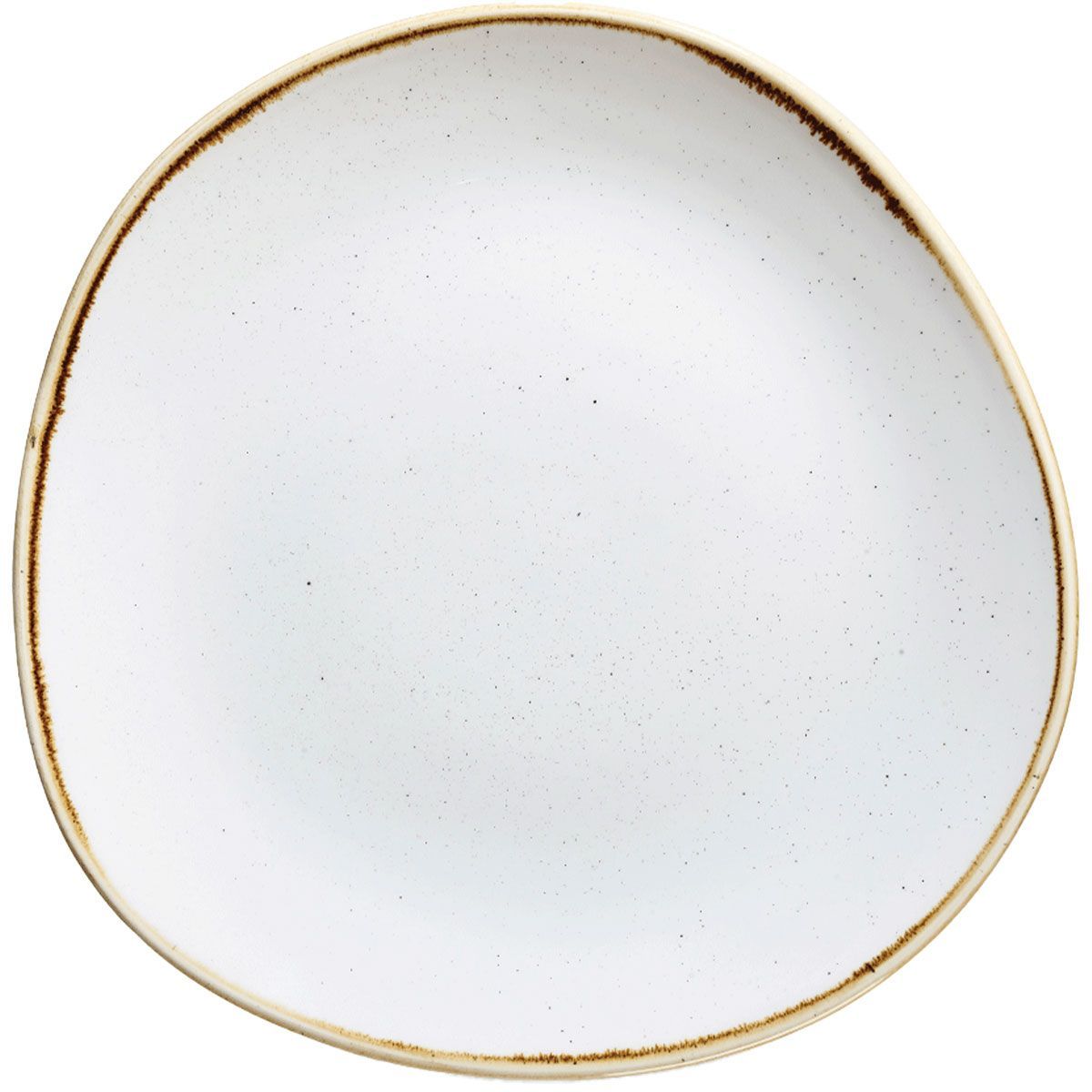 Churchill - Piatto piano bio organico 26,4 cm Barley White