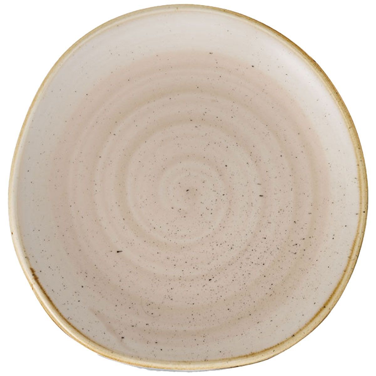 Churchill - Piatto piano irregolare 18,6 cm Nutmeg Cream