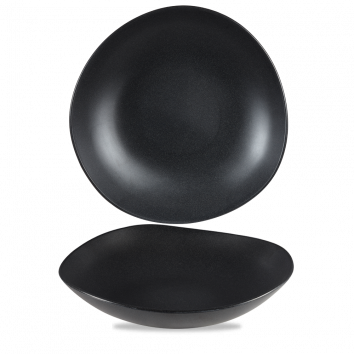 Churchill - Ciotola nera 38 cm Lotus &amp; Trace