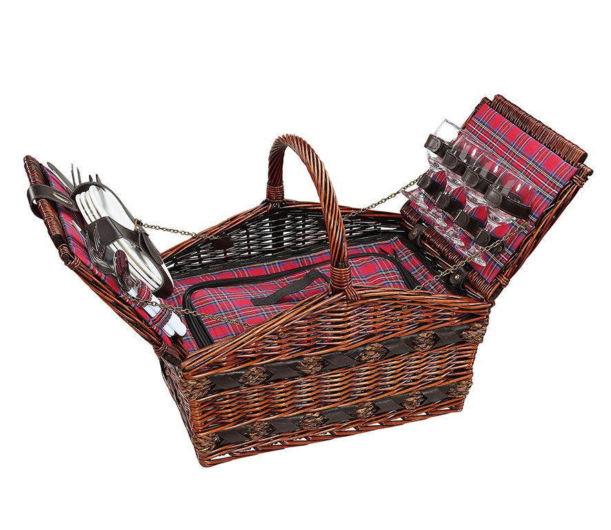 Cesto picnic Marrone Scuro Como - cilio