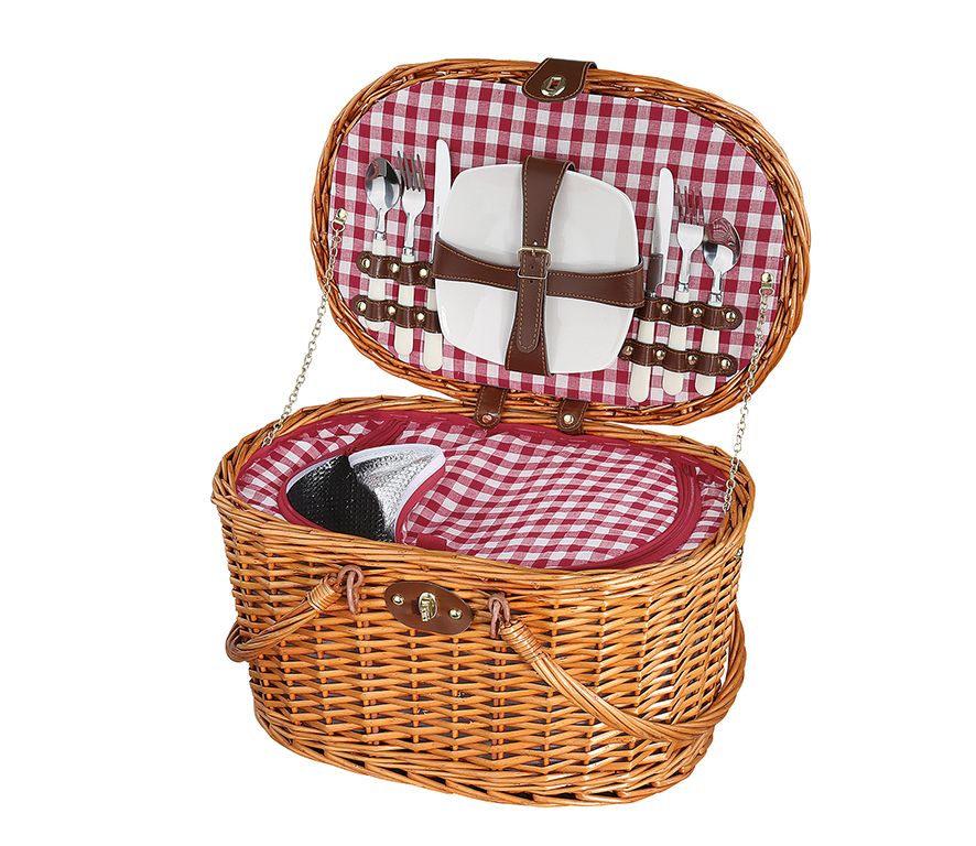 Cesto picnic Marrone Chiaro Riva - cilio