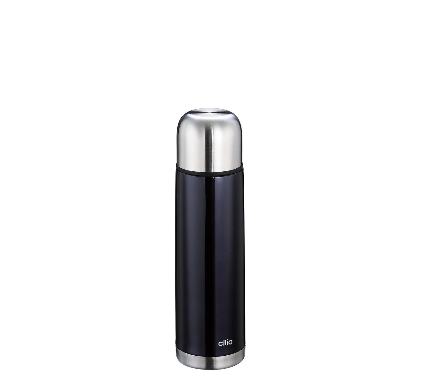 Bottiglia termica 500 ml Nero Colore - cilio
