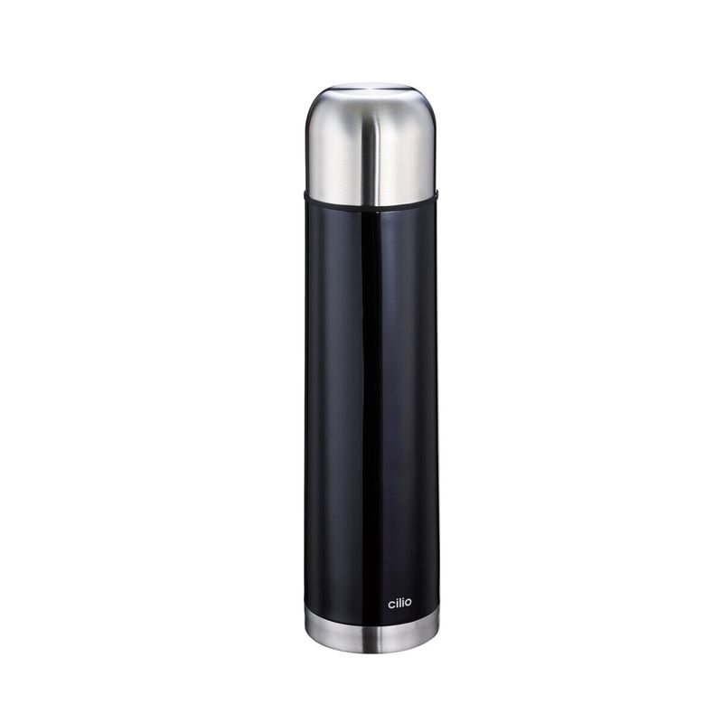 Bottiglia termica 1 l Nero Colore - cilio