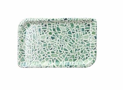 Tognana - Piatto rettangolare 24 cm Attitude Emerald