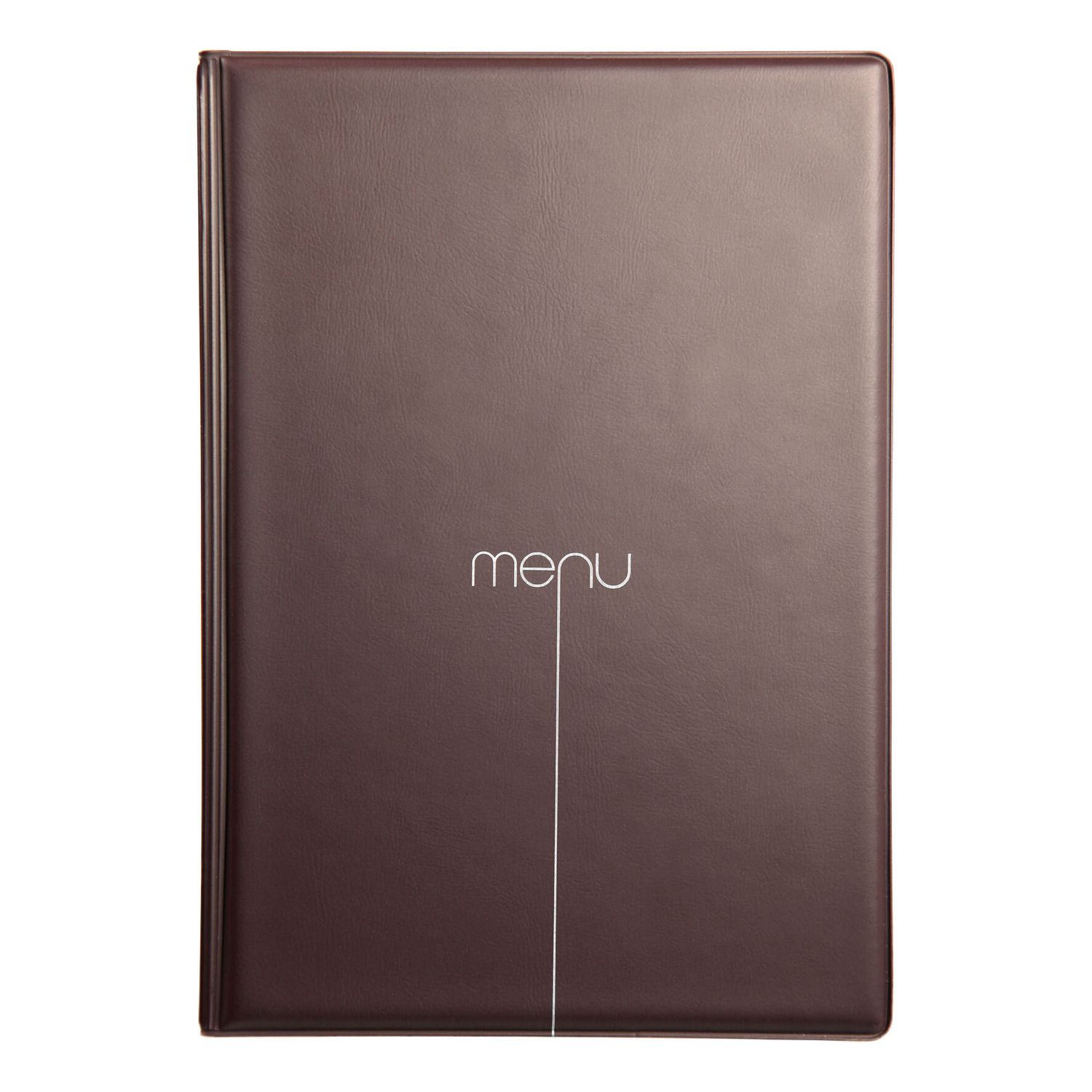 Dag Style - Porta Menu RISTO A4 scritta menu CACAO 23,2x32,5 cm