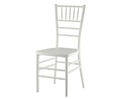 Horeca Professional - Sedia chiavarina monoblocco bianca con busta protettiva