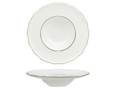 Feng - Piatto pasta bowl 28 cm Diana Gold