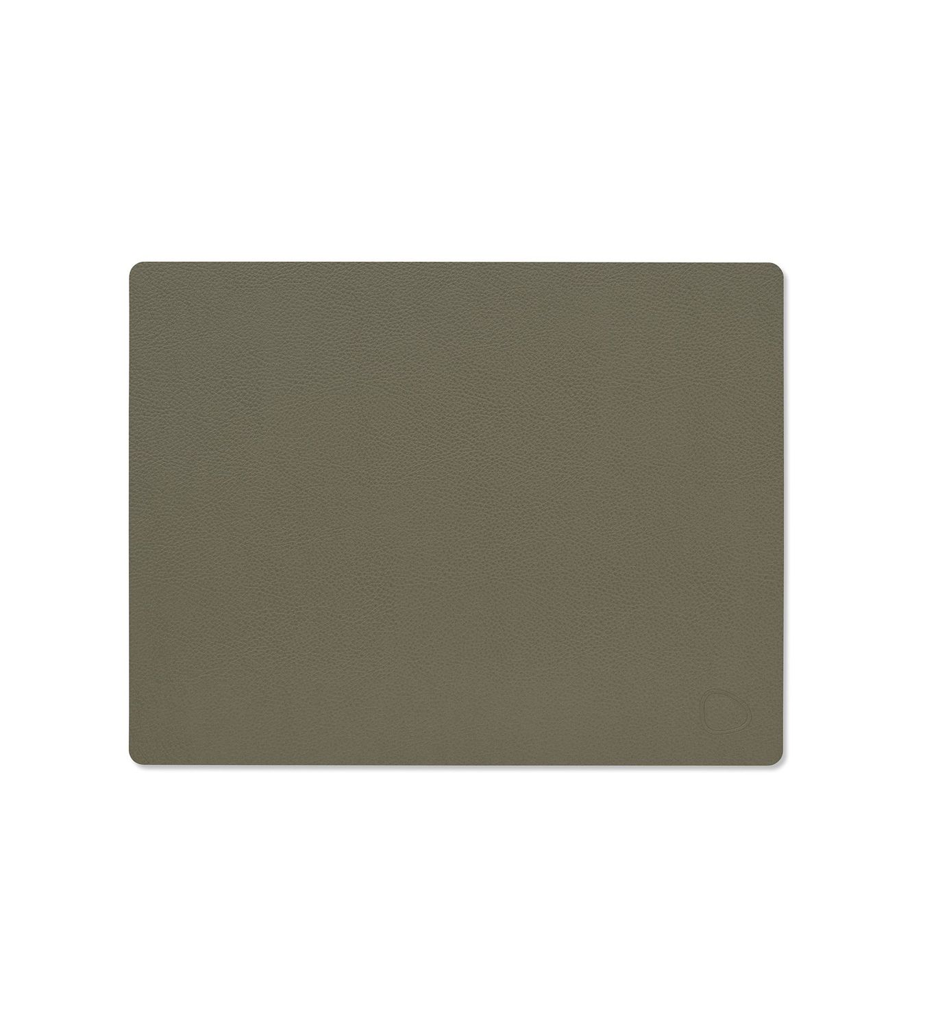 Lind DNA - Tovaglietta Serene Square moss 26,5x34,5 cm