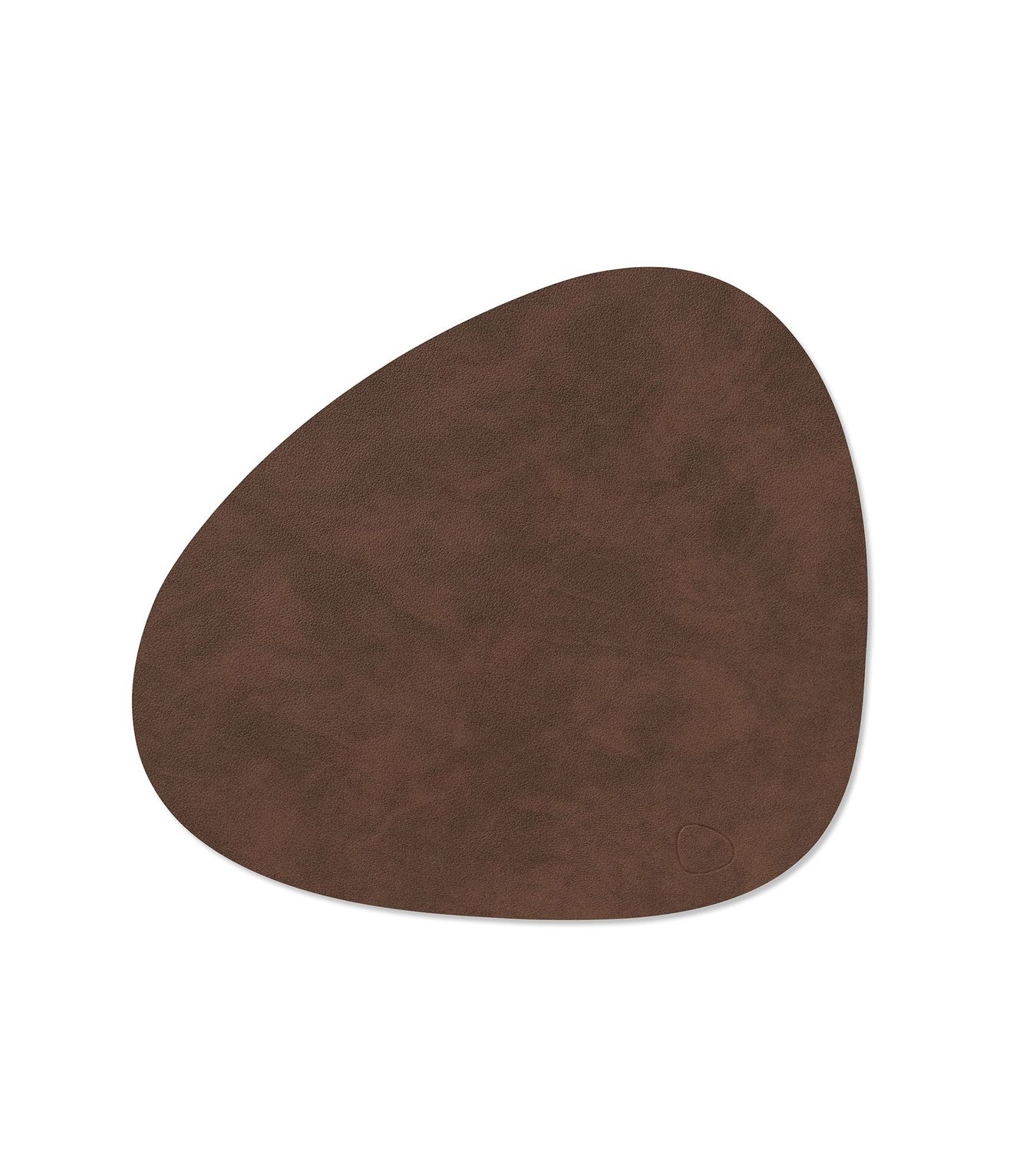 Lind DNA - Tovaglietta Nupo Curve dark brown 31x35 cm