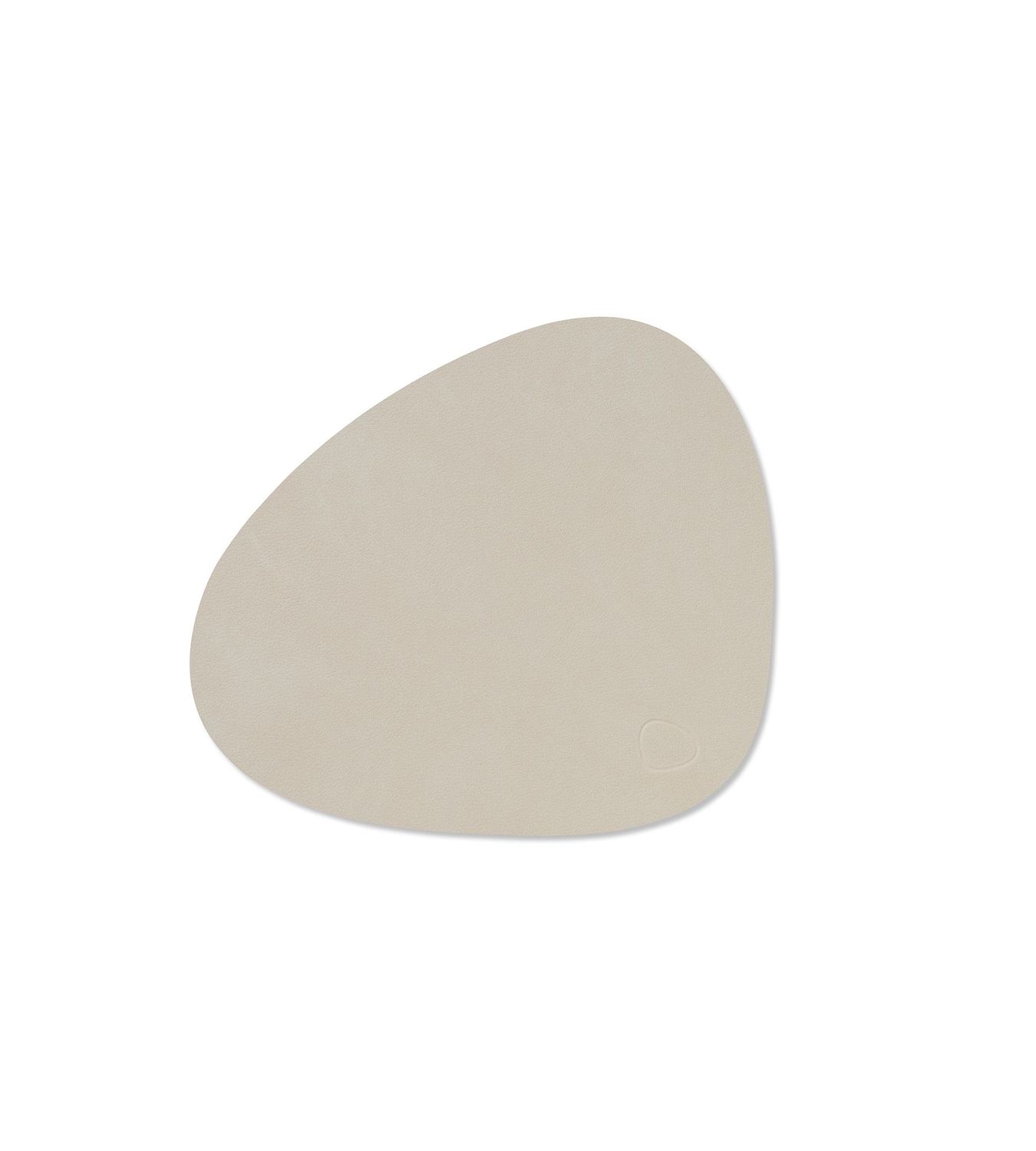 Lind DNA - Tovaglietta Nupo Curve oyster white 24x28 cm