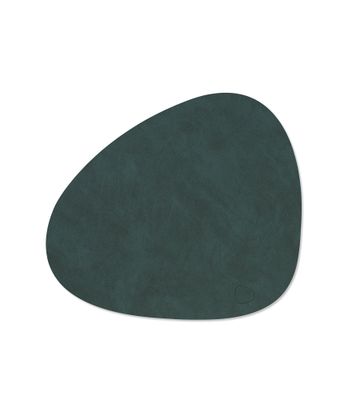 Lind DNA - Tovaglietta Nupo Curve dark green 31x35 cm