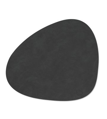 Lind DNA - Tovaglietta Nupo Curve black 37x44 cm