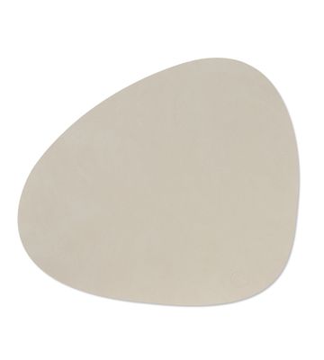 Lind DNA - Tovaglietta Nupo Curve oyster white 37x44 cm
