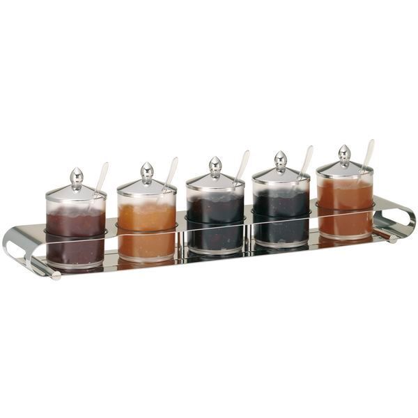 Frilich - Cinque contenitori per marmellata Unison