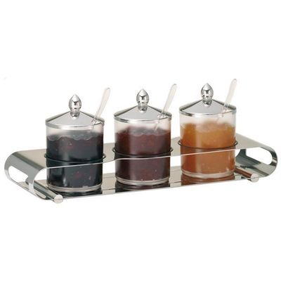 Frilich - Tre contenitori per marmellata Unison