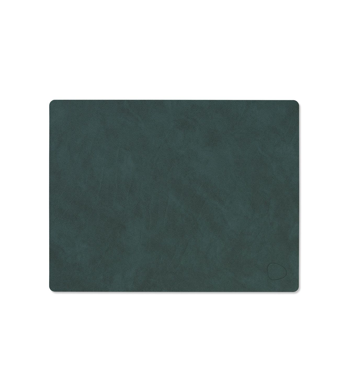 Lind DNA - Tovaglietta Nupo Square dark green 26,5x34,5 cm