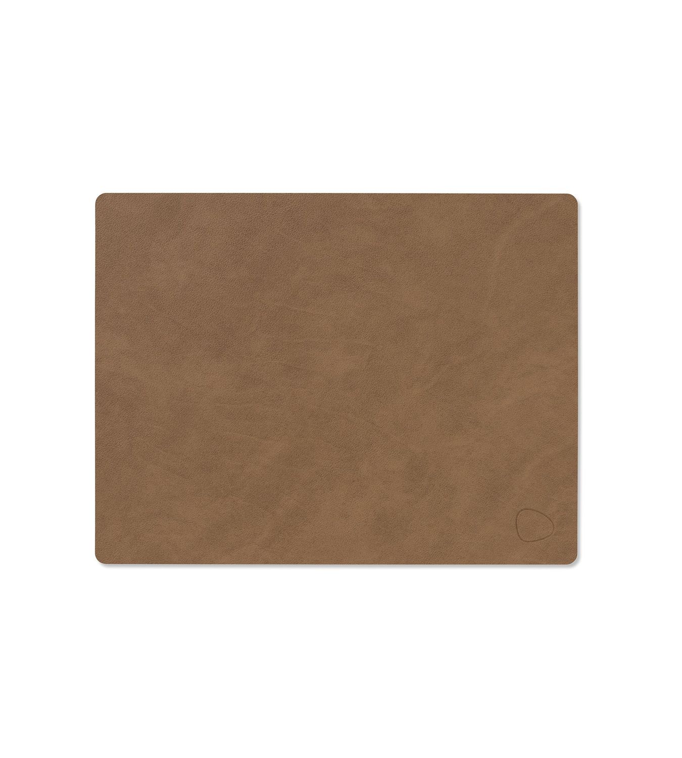 Lind DNA - Tovaglietta Nupo Square brown 26,5x34,5 cm