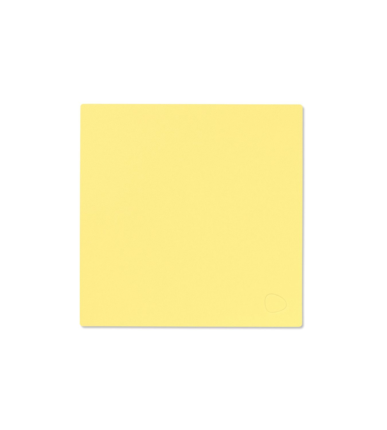 Lind DNA - Tovaglietta Nupo Square yellow 28x28 cm