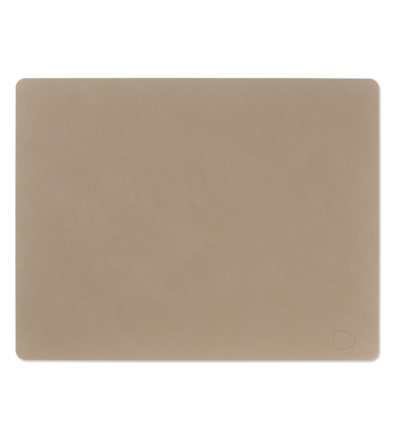 Lind DNA - Tovaglietta Nupo Square clay brown 35x45 cm
