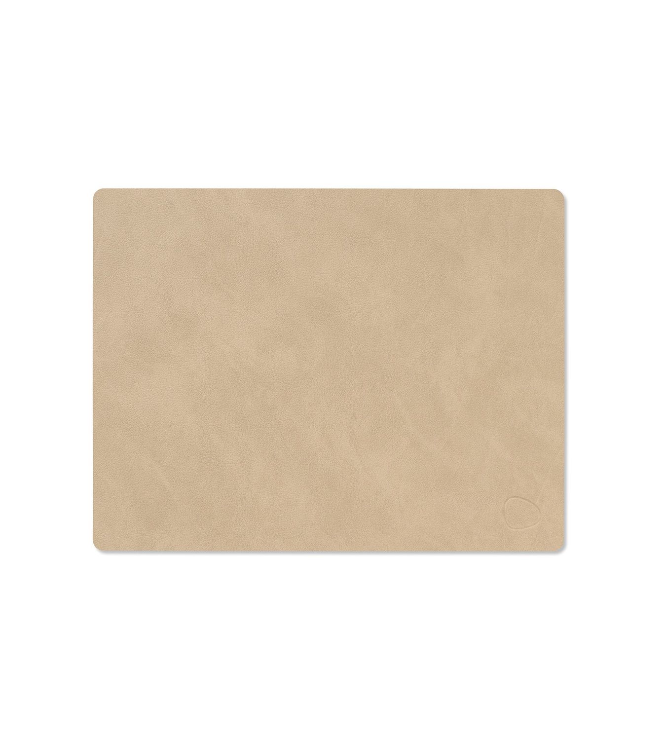 Lind DNA - Tovaglietta Nupo Square sand 26,5x34,5 cm