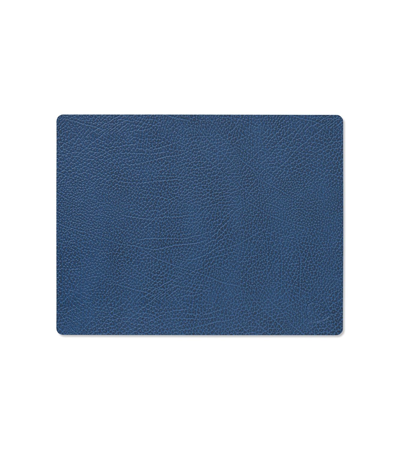 Lind DNA - Tovaglietta Hippo Square navy blue 26,5x34,5 cm