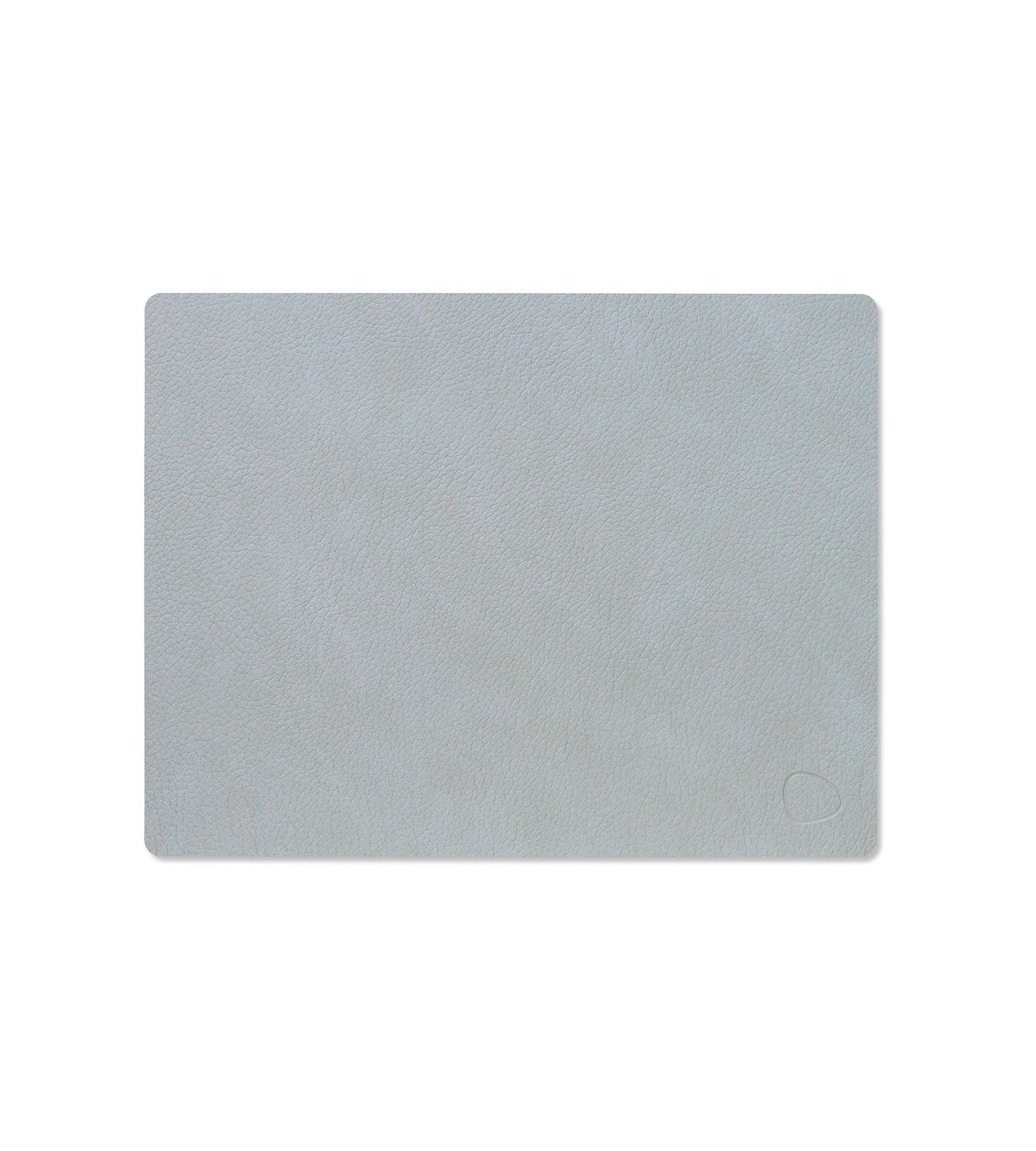 Lind DNA - Tovaglietta Hippo Square silver 26,5x34,5 cm