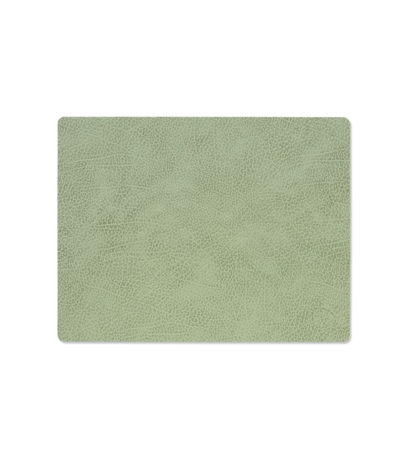 Lind DNA - Tovaglietta Hippo Square olive green 26,5x34,5 cm