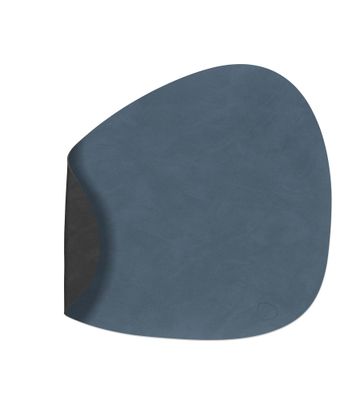Lind DNA - Tovaglietta Double Curve Nupo dark blue/Nupo black 37x44 cm