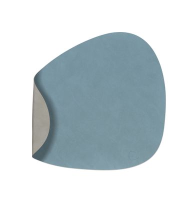Lind DNA - Tovaglietta Double Curve Nupo light blue/Nupo light grey 37x44 cm