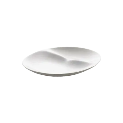 Cookplay - Piatto dessert opaco 19 x 20,5 cm Shell Line