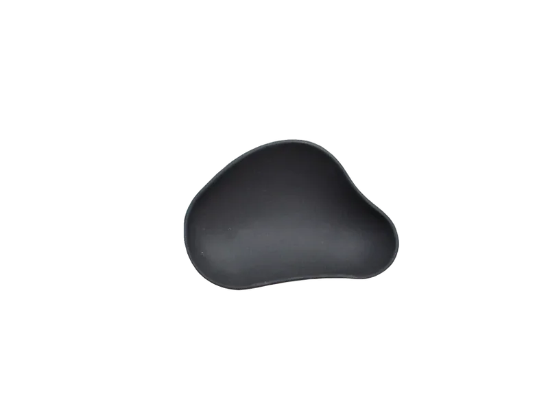 Cookplay - Piattino da appetizer nero opaco 10 x 6 cm Yayoi