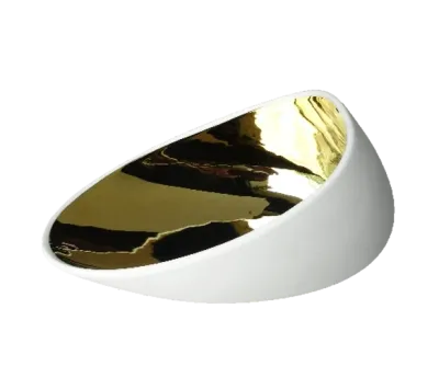 Cookplay - Ciotola gold 18 x 4 cm Jomon