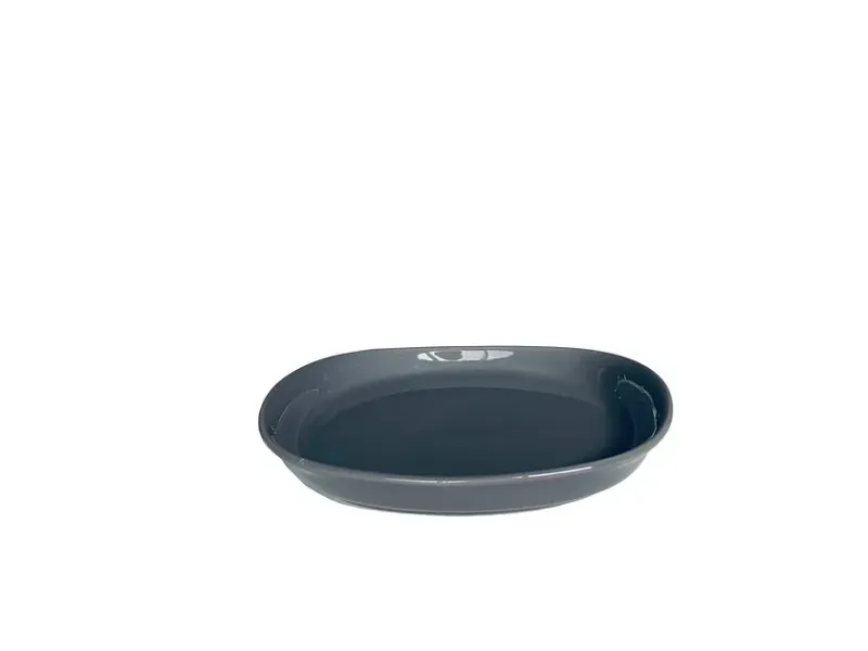 Cookplay - Piatto lucido grigio scuro 17 cm Naoto