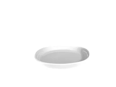 Cookplay - Piatto lucido bianco 17 x 16 cm Naoto