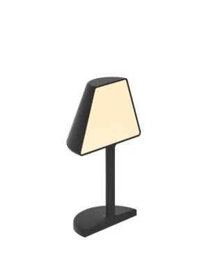 Lampda da tavolo Twin Led Nero - Sompex
