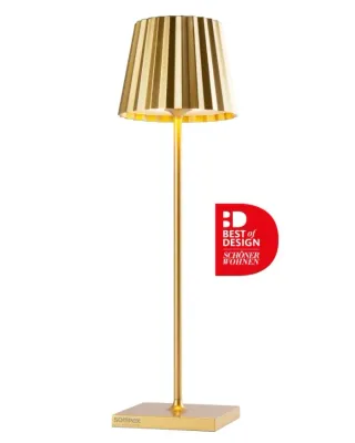 Lampada da tavolo Troll 2.0 Led Oro - Sompex