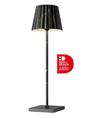 Lampada da tavolo Troll 2.0 Led Nero/Oro - Sompex