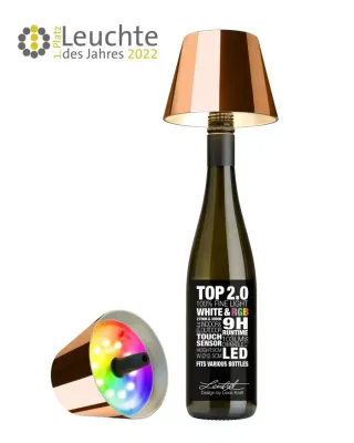 Lampada da tavolo Top 2.0 Led Rame - Sompex