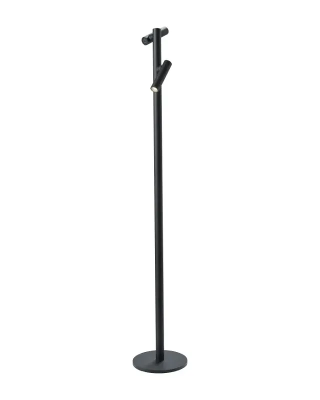 Lampada da terra Tubo Led Nera - Sompex