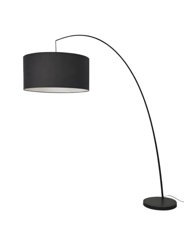 Lampada da terra Fisher Led Nera - Sompex